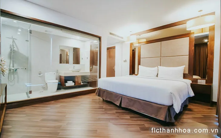 Phòng ngủ hiện đại của villa KT2-07